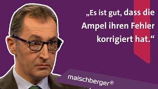 Über Bauernproteste und AmpelStreit Bundeslandwirtschaftsminister Cem Özdemir  maischberger [upl. by Coryden732]