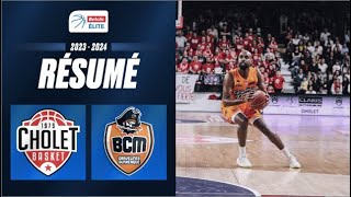 Cholet vs Gravelines Dunkerque  Resume 20232024  LNB Officiel [upl. by Drannel288]