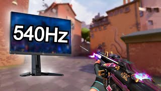 540Hz Monitor is Here [upl. by Tankoos]