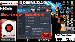 How to Download and Bandicam use Full tutorial in Hindi PC 💻 Screen recorder🔥🔥🔥 Hindi song [upl. by Buller]