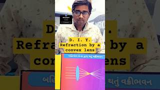 🔍 DIY Refraction by a Convex Lens  Mini Science Project for Students 📚  Ankur Project diy [upl. by Durno]