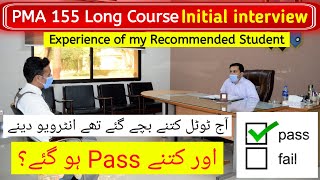 PMA 155 Initial Interview Experience  155 pma Initial Interview Essay and important questions [upl. by Airotciv]