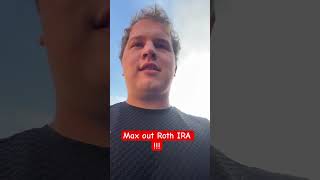 Don’t forget to max out your Roth IRA fyp foryou rothira invest investing [upl. by Harding]