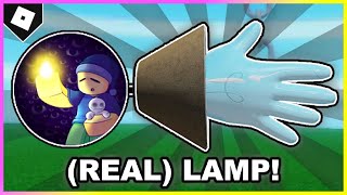 How to ACTUALLY get LAMP GLOVE  quotFriend of the Darkquot BADGE in SLAP BATTLES ROBLOX [upl. by Fulton654]