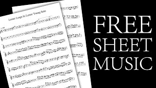 GET UNLIMITED FREE SHEET MUSIC  Downloading MuseScore Sheet Music for FREE Without Subscription [upl. by Alym420]