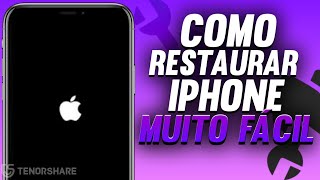 Como Restaurar iPhone 11 SEM Esforço  Tutorial Completo [upl. by Laerol]