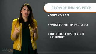 What to Include in Your Crowdfunding Pitch [upl. by Lessur796]