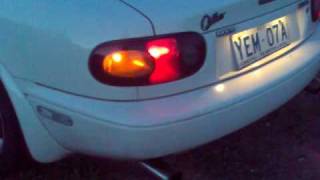 NA 18 MX5  Cammed Exhaust Sound [upl. by Norab328]