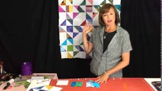 Random Quilting Gives Your Patchwork an Art Quilt Touch [upl. by Eelac724]