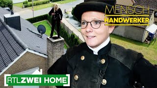 Alltag als Schornsteinfegerin  Mensch Handwerker  RTLZWEI Home [upl. by Haik]