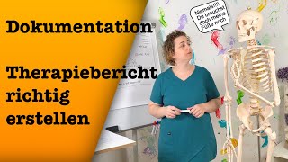 Therapiebericht Dokumentation podologinandrea [upl. by Anaeel42]