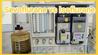 Sevoflurane vs Isoflurane in Anesthesia Ventilator [upl. by Ala]