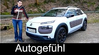 2016 Citroen C4 Cactus test driven FULL REVIEW 100 hp Diesel  Shine  Autogefühl [upl. by Gottuard]