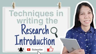 How to Write a Research Paper Introduction [upl. by Bondy]