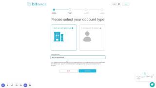 Creando la cuenta en Bitwage [upl. by Adli65]