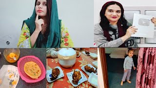 Naush Kitchen routine Nay jo faisla lia  Main Visit visa py ja rahe hon yan Permanent Visa 🤔 [upl. by Dugas]