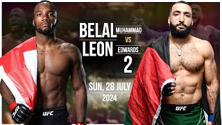 Will Leon Edwards Finish Belal Muhammad For Good  Leon Edwards vs Belal Muhammad Full Fight Promo [upl. by Nema]