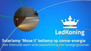 Solarlamp Move II  Ledlamp op zonneenergie [upl. by Ursulette]