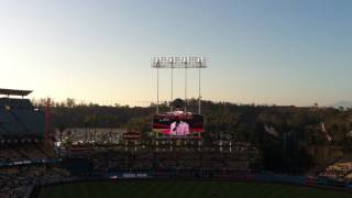 Baltimore Orioles vs Dodgers Starting Lineups amp Intro [upl. by Eimareg541]