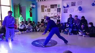 Bboy Bisujxc Vs Bgirl Flysteelies  Top 8 round feel the battle 2024 [upl. by Sophronia]