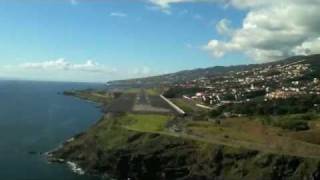 Funchal landing  runway 23 [upl. by Attener60]