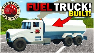 STARTING A FUEL TRUCK BUILD  Frantico Oil Career 2  Stormworks  Part 4 [upl. by Bobine]