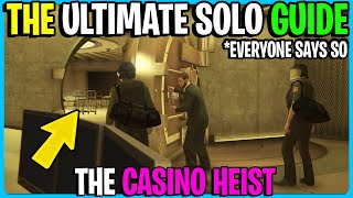 The BEST CASINO HEIST GUIDE For Solo Players In 2024 Probably In GTA 5 Online [upl. by Earised]