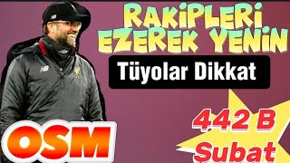 Osm 2024 Taktik 442 B Şubat Efsane TAKTİK Online Soccer Manager 2024 Tactics New 442 B [upl. by Corilla566]