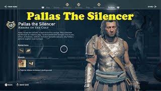 Assassins Creed Odyssey  Pallas The Silencer Cultists killing [upl. by Canon913]