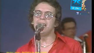 Hector Lavoe  Periodico de Ayer 1976  Show en Venevision 1981 Con Orquesta La Crítica [upl. by Adigun7]