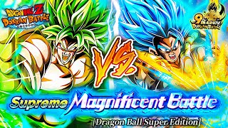 OOOOOOF Super Bosses VS Gogeta Blue Supreme Magnificent Battle DBZ Dokkan Battle [upl. by Hashimoto]