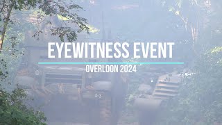 WW2 Reenactment Mock Battle  Overloon Eyewitness Event 2024 [upl. by Eseerehs389]