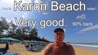 Has Karon Beach recovered after the storm 26 september 2024 [upl. by Chaunce]