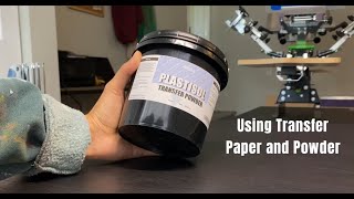 How to Make a Plastisol Transfer for Screen Printing [upl. by Arerrac]