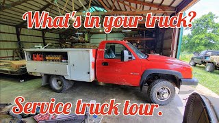 Service Truck Tour Initial setup [upl. by Thurlow]