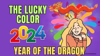 The Lucky Color Of 2024 Year Of The Dragon  Ziggy Natural [upl. by Haisoj]