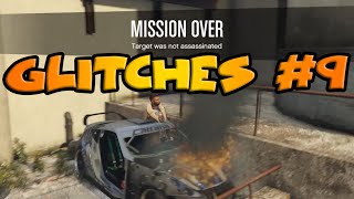 GTA V Glitches and Funny moments Compilation 9 [upl. by Nitsrik]