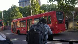 WALTHAMSTOW BUS STATION EAST LONDON UK [upl. by Averil953]