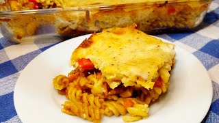 Delicious chicken pasta bake [upl. by Assereht]