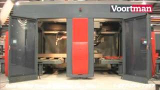 VOORTMAN V808 Plasma Beam Coping Machine [upl. by Enyrehtak]