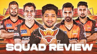 SUNRISERS HYDERABAD SQUAD REVIEW IPL 2024  PAT CUMMINS TO MAKE SRH CHAMPIONS [upl. by Ahsinan]