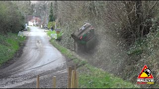 Rallye du Touquet 2024 CRASHES amp BIG SHOW DAY 2 [upl. by Anileva]