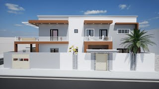 Luxury Modern House Design  4 Bedroom  197 sqm saicbtp home interiordesign [upl. by Abbott882]