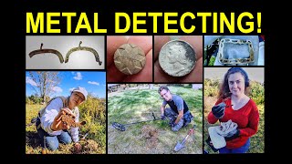 COLLABORATION VIDEO RIBottleguy amp missdetectorist join Mass River Pickers METAL DETECTING RELICS [upl. by Tiffie141]