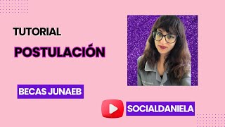 Tutorial para postulación y renovación Becas JUNAEB💻 [upl. by Zechariah578]