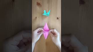 How to make Flying Paper Crane [upl. by Erret995]