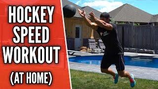 Hockey Training  Speed Workout Skate Faster [upl. by Abbottson]