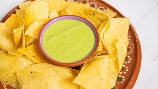 How To Make Poblano Sauce at home Recipe  Easy To Make Mexican Recipe [upl. by Llerahc]