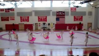 Reading High School Winter Guard Mar 26 2011 [upl. by Azarcon384]