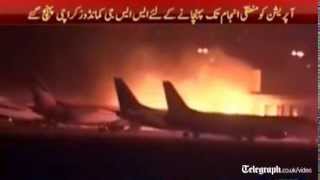 Pakistans Karachi airport attack kills 24 [upl. by Ahsya]